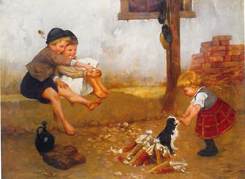 Játszadozó gyerekek Játszadozó gyerekek